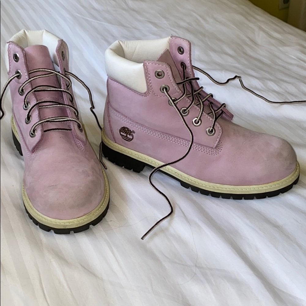 Timberland- Lavender boots- Fits Women & Girl